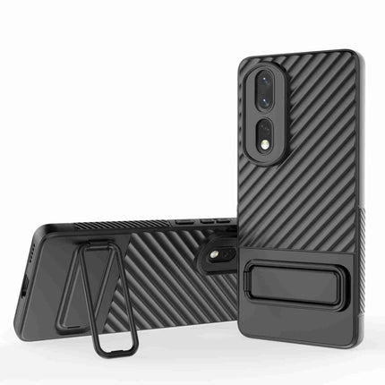 Wavy Texture TPU Phone Case with Lens Film, For Honor 80 5G, For Honor 80 Pro 5G, For Samsung Galaxy A14 5G, For Samsung Galaxy S23+ 5G, For Samsung Galaxy S23 Ultra 5G