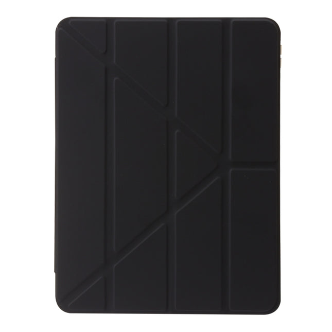 Clear Acrylic Deformation Leather Tablet Case, For iPad Pro 11 2022 / 2021 / 2020, For iPad Air / Air 2 / 9.7 2018 / 2017
