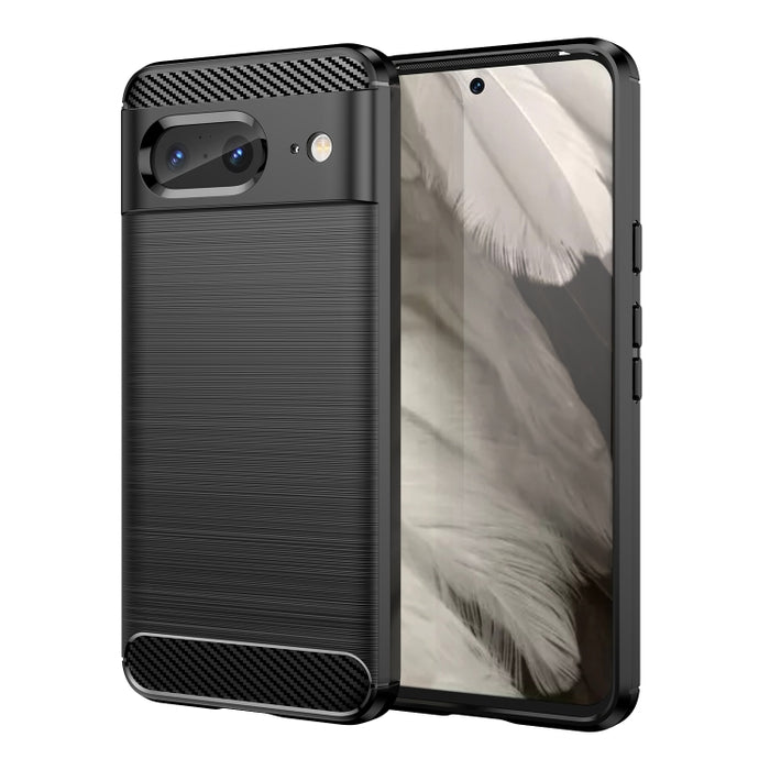 Carbon Fiber Brushed Texture TPU Case, For Google Pixel 8, For Google Pixel 8 Pro, For Xiaomi 13 Ultra