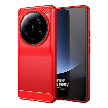 Carbon Fiber Brushed Texture TPU Case, For Google Pixel 8, For Google Pixel 8 Pro, For Xiaomi 13 Ultra