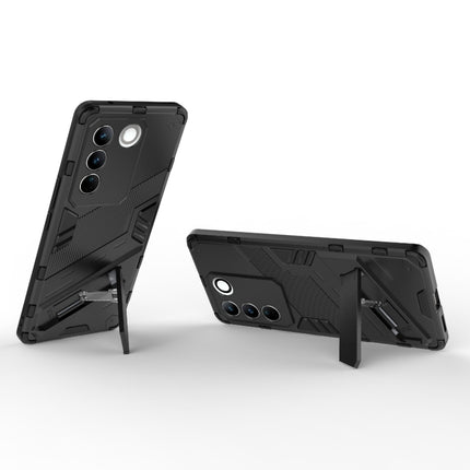 Punk Armor 2 in 1 PC + TPU Shockproof Phone Case with Invisible Holder, For vivo S16 Pro 5G, For OnePlus 11 5G