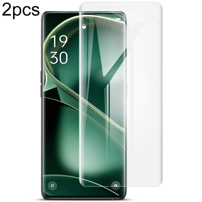 2pcs imak Curved Full Screen Hydrogel Film Protector, For Huawei P60 / P60 Pro, For Motorola Moto X40 5G, For OPPO Find X6 5G, For OPPO Find X6 Pro 5G, For OnePlus Ace 2 / 11R 5G, For ZTE nubia Red Magic 8 Pro / 8 Pro+, For ZTE nubia Z50 Ultra 5G
