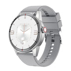 Silver Silicone Strap