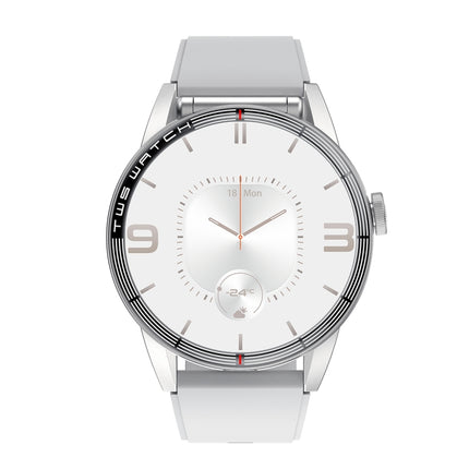 R6 1.32 inch Round Screen 2 in 1 Bluetooth Earphone Smart Watch, Support Bluetooth Call / Health Monitoring