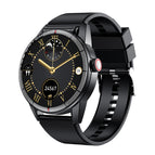 Black Silicone Strap