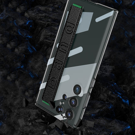 GKK TPU + PC + Wrist Strap Transparent Shockproof Phone Case, For Samsung Galaxy S23 Ultra