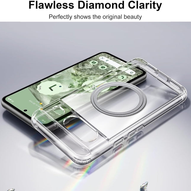 Transparent Frosted MagSafe Phone Case, For Google Pixel 8, For Google Pixel 8 Pro