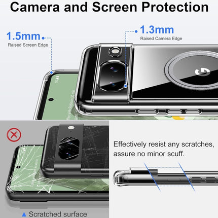 Transparent Frosted MagSafe Phone Case, For Google Pixel 8, For Google Pixel 8 Pro