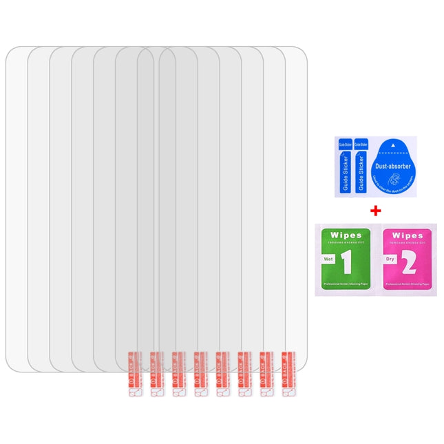 10pcs 0.26mm 9H 2.5D Tempered Glass Film, For Nokia XR21 (10 PCS), For Blackview Oscal C70 (10 PCS)