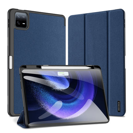 DUX DUCIS Domo Series Magnetic Flip Leather Tablet Case, For Xiaomi Pad 7S Pro 12.5, For Xiaomi Redmi Pad 2, For Xiaomi Redmi Pad SE, For Xiaomi Pad 6 Pro / Pad 6