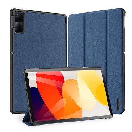 DUX DUCIS Domo Series Magnetic Flip Leather Tablet Case, For Xiaomi Pad 7S Pro 12.5, For Xiaomi Redmi Pad 2, For Xiaomi Redmi Pad SE, For Xiaomi Pad 6 Pro / Pad 6