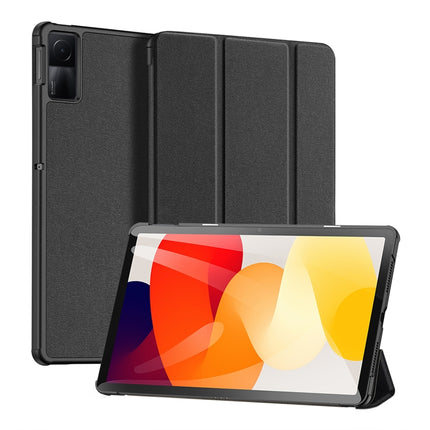 DUX DUCIS Domo Series Magnetic Flip Leather Tablet Case, For Xiaomi Pad 7S Pro 12.5, For Xiaomi Redmi Pad 2, For Xiaomi Redmi Pad SE, For Xiaomi Pad 6 Pro / Pad 6