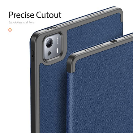 DUX DUCIS Domo Series Magnetic Flip Leather Tablet Case, For Xiaomi Pad 7S Pro 12.5, For Xiaomi Redmi Pad 2, For Xiaomi Redmi Pad SE, For Xiaomi Pad 6 Pro / Pad 6