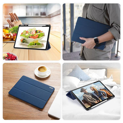 DUX DUCIS Domo Series Magnetic Flip Leather Tablet Case, For Xiaomi Pad 7S Pro 12.5, For Xiaomi Redmi Pad 2, For Xiaomi Redmi Pad SE, For Xiaomi Pad 6 Pro / Pad 6