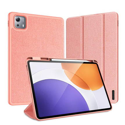 DUX DUCIS Domo Series Magnetic Flip Leather Tablet Case, For Xiaomi Pad 7S Pro 12.5, For Xiaomi Redmi Pad 2, For Xiaomi Redmi Pad SE, For Xiaomi Pad 6 Pro / Pad 6