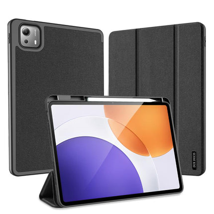 DUX DUCIS Domo Series Magnetic Flip Leather Tablet Case, For Xiaomi Pad 7S Pro 12.5, For Xiaomi Redmi Pad 2, For Xiaomi Redmi Pad SE, For Xiaomi Pad 6 Pro / Pad 6