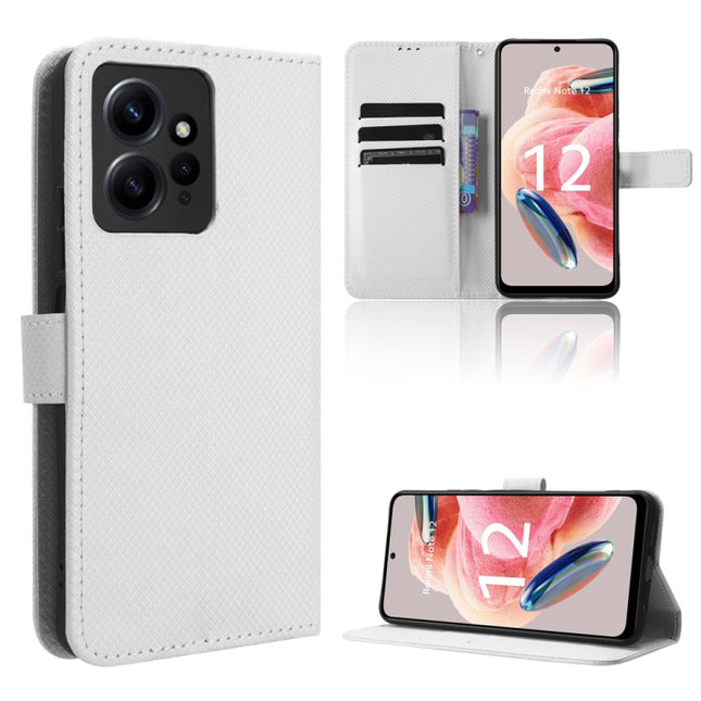 Diamond Texture Leather Phone Case, For Xiaomi Redmi Note 12 4G Global, For Huawei nova 11 Pro, For Huawei nova 11, For Huawei P60 Art