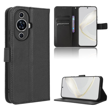 Diamond Texture Leather Phone Case, For Xiaomi Redmi Note 12 4G Global, For Huawei nova 11 Pro, For Huawei nova 11, For Huawei P60 Art