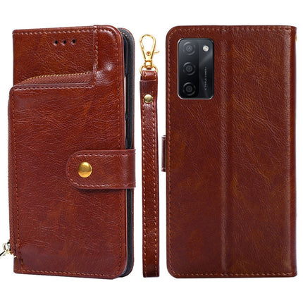 Zipper Bag Leather Phone Case, For vivo iQOO Z7x, For OPPO A55S 5G, For Realme GT Neo5 SE, For Xiaomi Redmi Note 12 Turbo, For Kyocera Digno SX3-KYG02, For Nokia C12