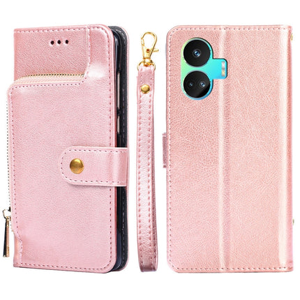 Zipper Bag Leather Phone Case, For vivo iQOO Z7x, For OPPO A55S 5G, For Realme GT Neo5 SE, For Xiaomi Redmi Note 12 Turbo, For Kyocera Digno SX3-KYG02, For Nokia C12