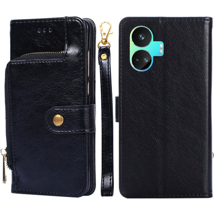 Zipper Bag Leather Phone Case, For vivo iQOO Z7x, For OPPO A55S 5G, For Realme GT Neo5 SE, For Xiaomi Redmi Note 12 Turbo, For Kyocera Digno SX3-KYG02, For Nokia C12