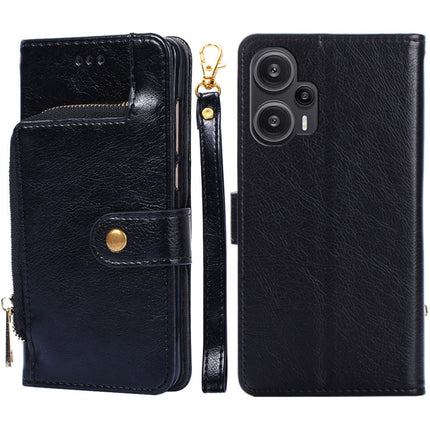 Zipper Bag Leather Phone Case, For vivo iQOO Z7x, For OPPO A55S 5G, For Realme GT Neo5 SE, For Xiaomi Redmi Note 12 Turbo, For Kyocera Digno SX3-KYG02, For Nokia C12