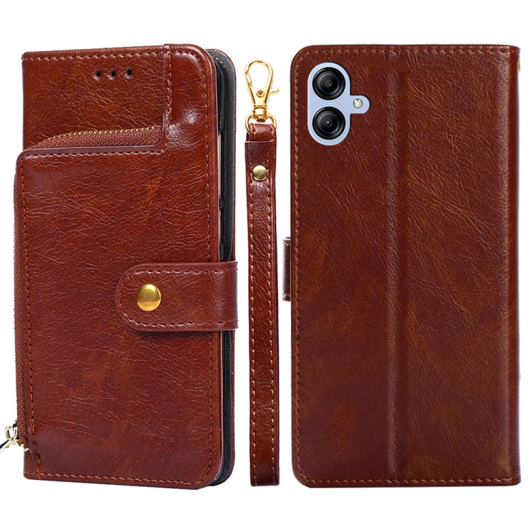 Zipper Bag Leather Phone Case, For Nokia C22, For Nokia C32, For Samsung Galaxy A04e 4G, For Samsung Galaxy A54 5G, For Samsung Galaxy M14 5G