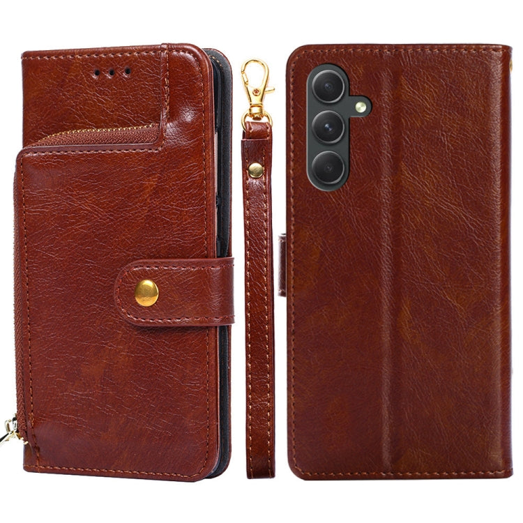 Zipper Bag Leather Phone Case, For Nokia C22, For Nokia C32, For Samsung Galaxy A04e 4G, For Samsung Galaxy A54 5G, For Samsung Galaxy M14 5G