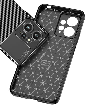Carbon Fiber Texture Shockproof TPU Phone Case, For Xiaomi Redmi Note 12 4G Global