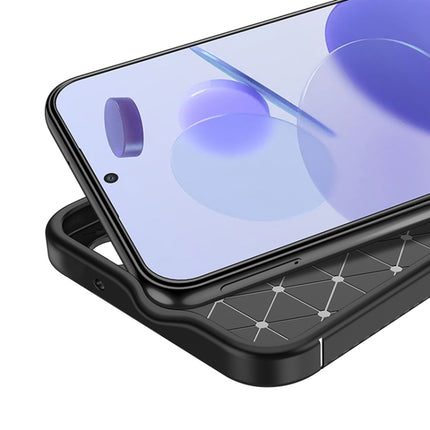 Carbon Fiber Texture Shockproof TPU Phone Case, For Xiaomi Redmi Note 12 4G Global