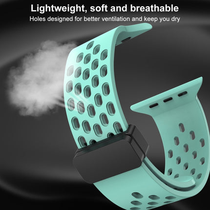 Magnetic Clasp Silicone Watch Band, For Apple Watch Series 8&7 45mm