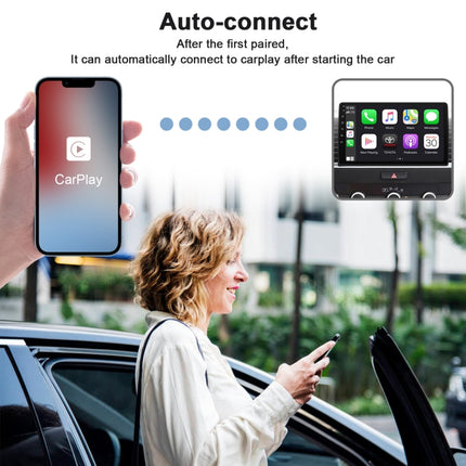 THT-020-2 USB + USB-C / Type-C Wired to Wireless Carplay Adapter for iPhone