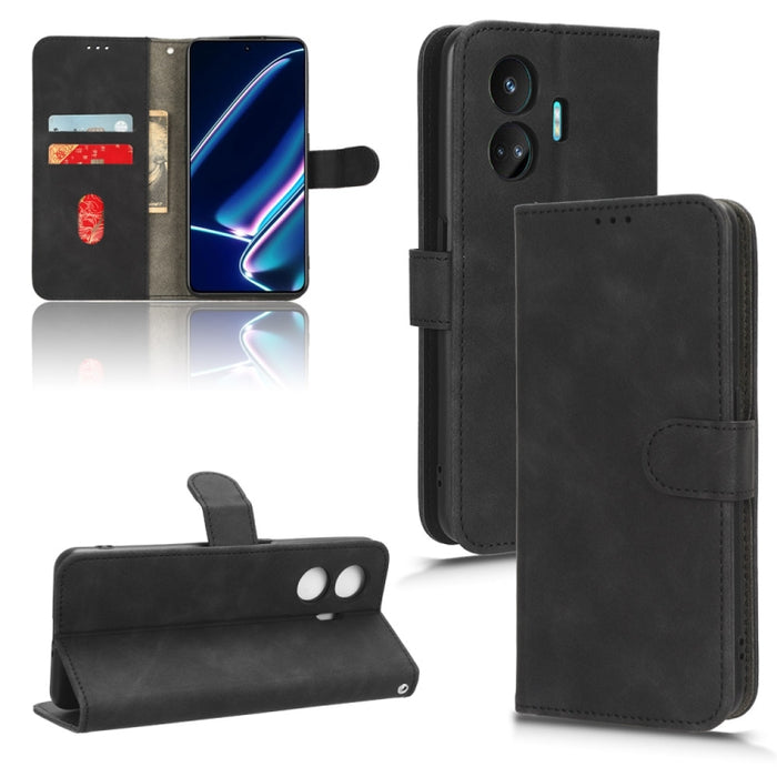 Skin Feel Magnetic Flip Leather Phone Case, For Realme GT Neo5 SE, For TCL 40 XL, For vivo Y78 Plus, For lnfinix Smart 7 HD
