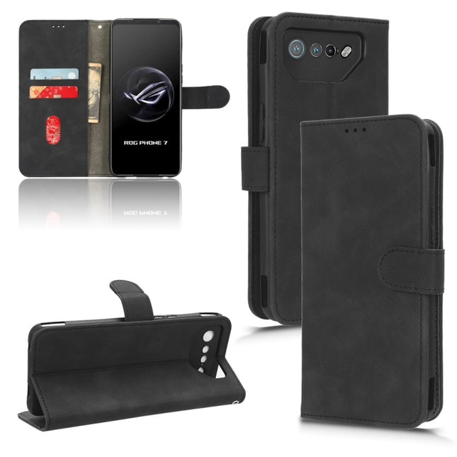 Skin Feel Magnetic Flip Leather Phone Case, For TECNO Camon 20 Pro, For ASUS ROG Phone 7, For Huawei nova 11 Pro, For Huawei Enjoy 60X
