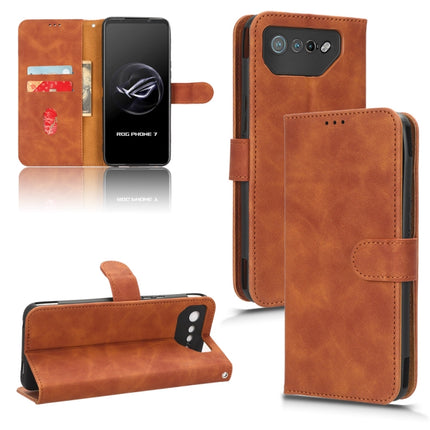 Skin Feel Magnetic Flip Leather Phone Case, For TECNO Camon 20 Pro, For ASUS ROG Phone 7, For Huawei nova 11 Pro, For Huawei Enjoy 60X