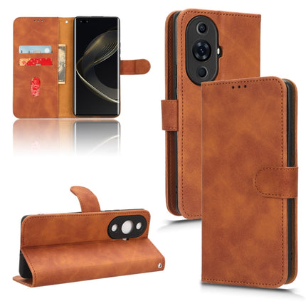 Skin Feel Magnetic Flip Leather Phone Case, For TECNO Camon 20 Pro, For ASUS ROG Phone 7, For Huawei nova 11 Pro, For Huawei Enjoy 60X