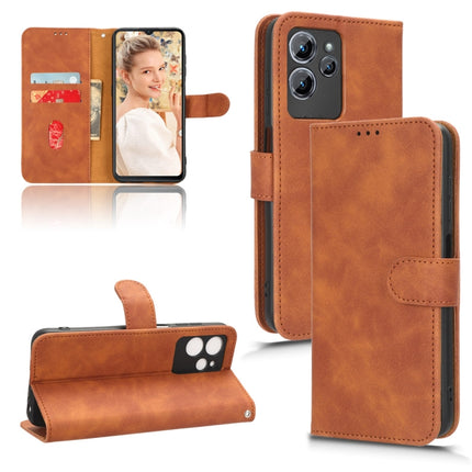 Skin Feel Magnetic Flip Leather Phone Case, For Oukitel  C32, For Sharp MAMORINO6