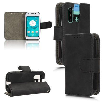 Skin Feel Magnetic Flip Leather Phone Case, For Oukitel  C32, For Sharp MAMORINO6