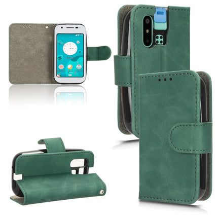 Skin Feel Magnetic Flip Leather Phone Case, For Oukitel  C32, For Sharp MAMORINO6