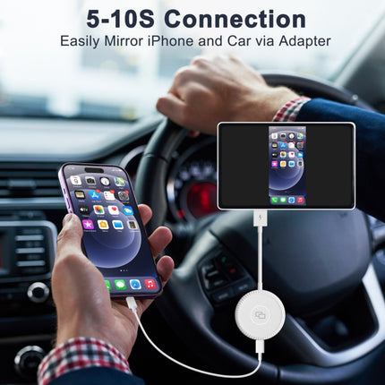 THT-020-6 USB + USB-C / Type-C Carplay Mirror Adapter for iPhone