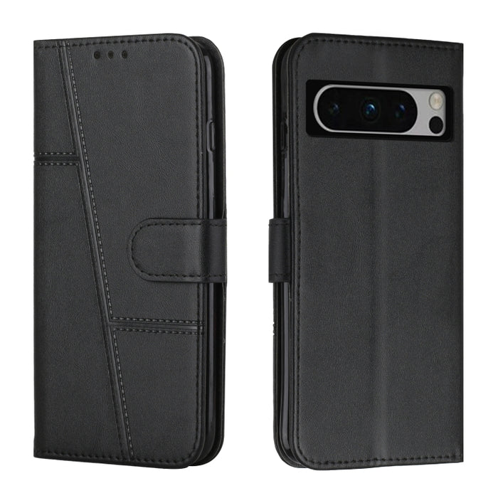 Stitching Calf Texture Buckle Leather Phone Case, For Google Pixel 8 Pro, For Infinix Hot 30i, For Tecno Spark 10, For Tecno Spark 10 5G