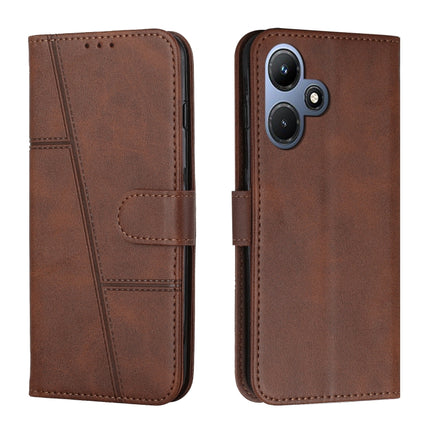 Stitching Calf Texture Buckle Leather Phone Case, For Google Pixel 8 Pro, For Infinix Hot 30i, For Tecno Spark 10, For Tecno Spark 10 5G