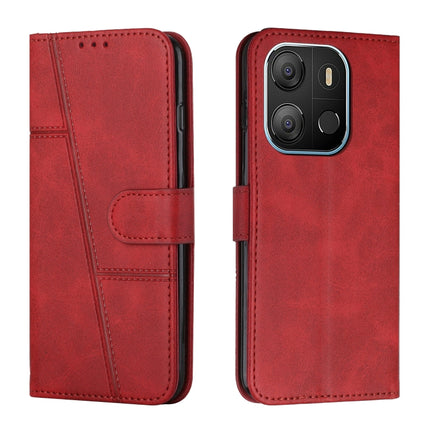 Stitching Calf Texture Buckle Leather Phone Case, For Tecno Spark 10 Pro, For Tecno Spark 10C, For Tecno Pop 7, For Tecno Pop 7 Pro