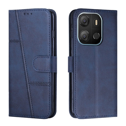 Stitching Calf Texture Buckle Leather Phone Case, For Tecno Spark 10 Pro, For Tecno Spark 10C, For Tecno Pop 7, For Tecno Pop 7 Pro