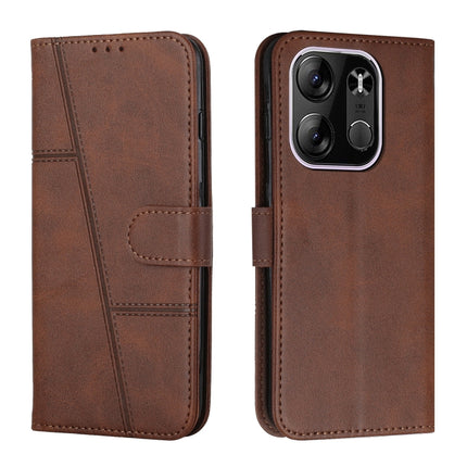 Stitching Calf Texture Buckle Leather Phone Case, For Tecno Spark 10 Pro, For Tecno Spark 10C, For Tecno Pop 7, For Tecno Pop 7 Pro