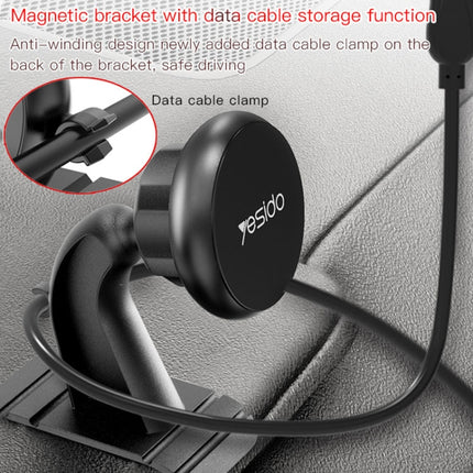 Yesido C91 Car Center Console Paste Magsafe Magnetic Phone Tablet Holder, C91