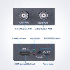 NK-C9 HDMI to AHD 1080P HD Video Converter, NK-C9 HDMI to AHD
