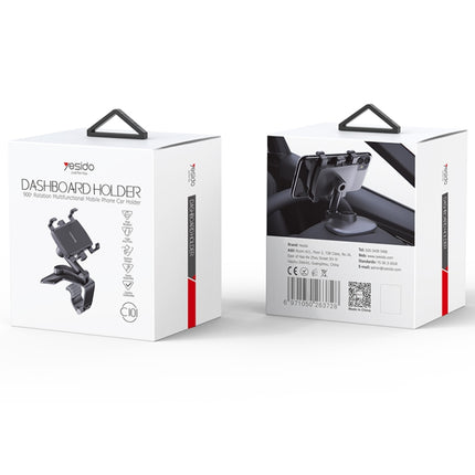 Yesido C101 Car Multifunctional Dashboard Mobile Phone Holder, C101