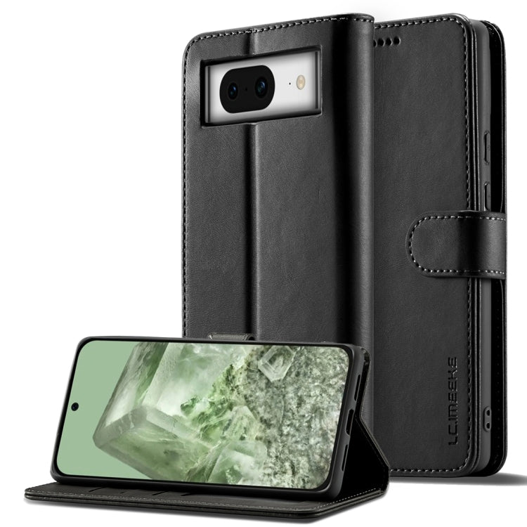 LC.IMEEKE Calf Texture Flip Leather Phone Case, For Google Pixel 9 / 9 Pro, For Google Pixel 8a, For Google Pixel 8, For Google Pixel 7a