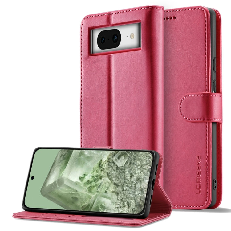LC.IMEEKE Calf Texture Flip Leather Phone Case, For Google Pixel 9 / 9 Pro, For Google Pixel 8a, For Google Pixel 8, For Google Pixel 7a